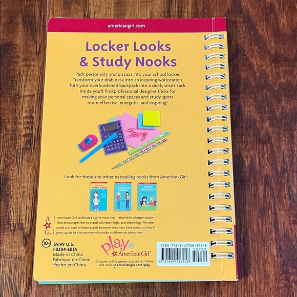 American Girl Locker Looks & Study Nooks and Stitchery for Children Books - Picture 5 of 5